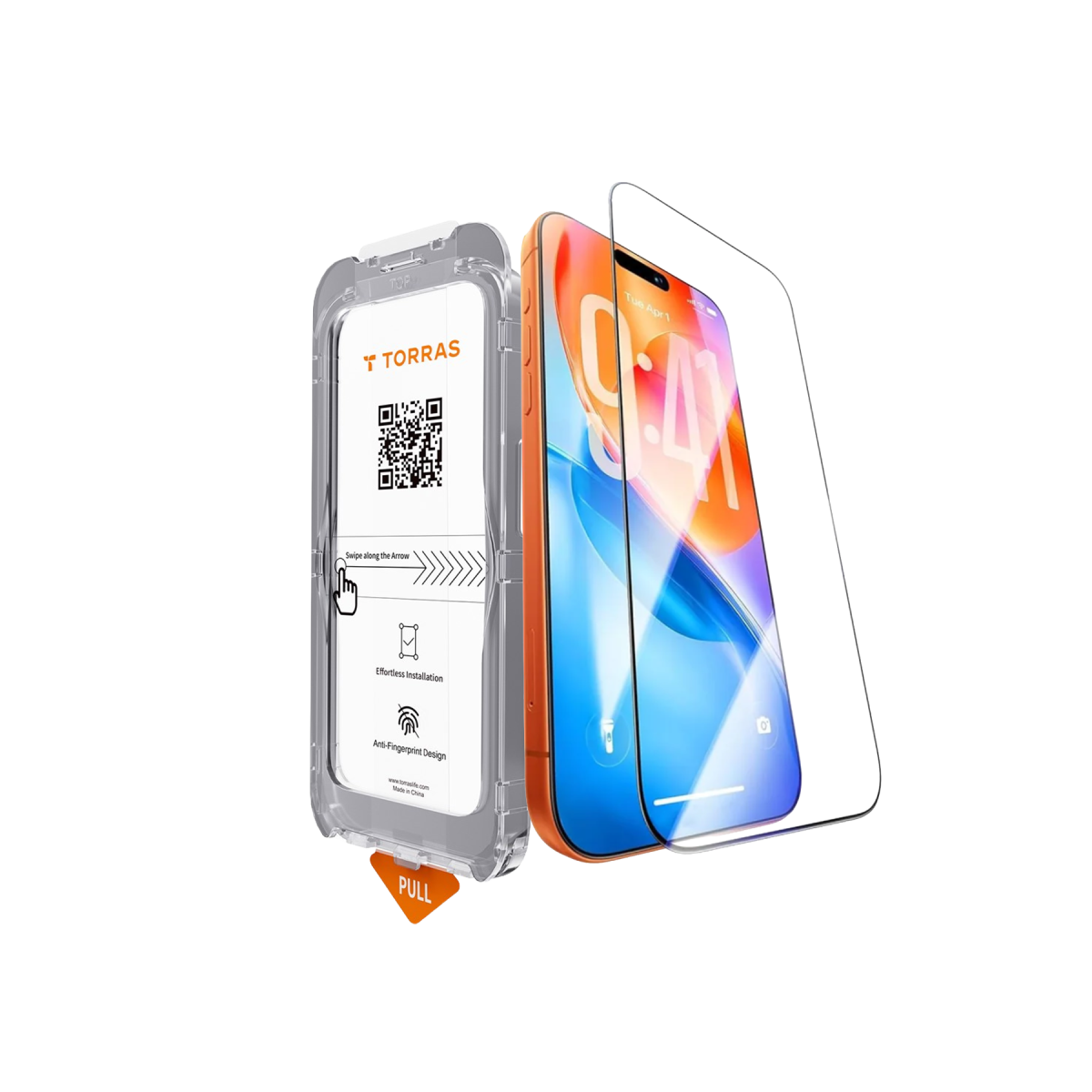 Torras Apple iPhone 18 Pro Max Sunview AR (Gen Air) Cam Ekran Koruyucu